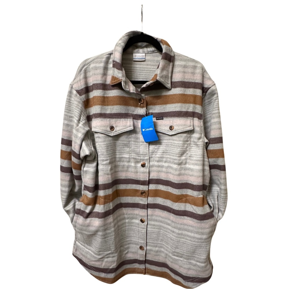 Columbia Calico Basin Shirt Jacket Size L